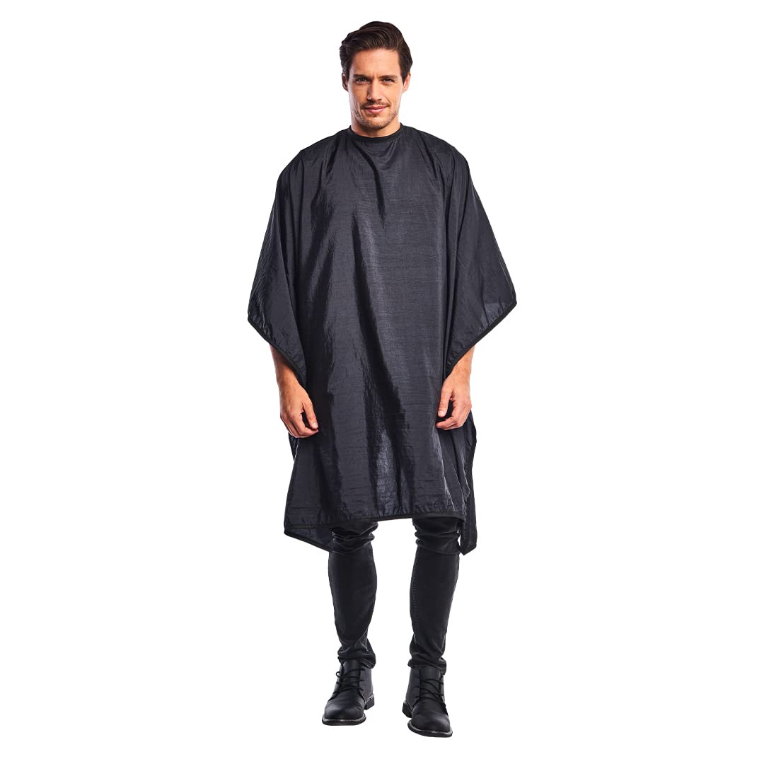 Betty Dain Betty Dain Premier Barber Cutting Cape, Black, 10.88 Ounce