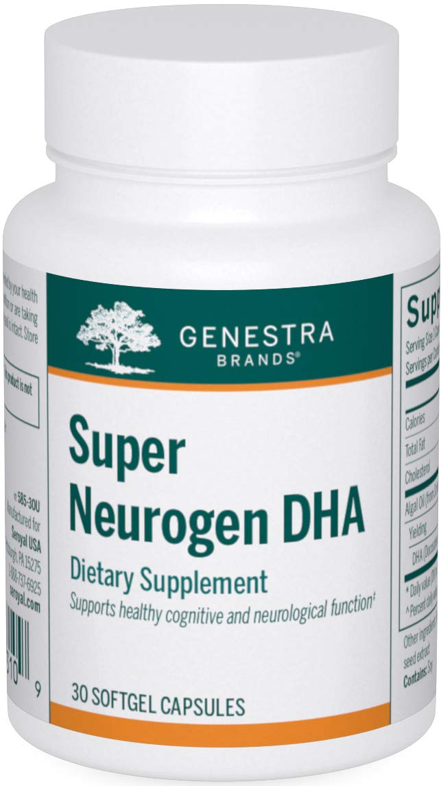 Genestra Brands Super Neurogen DHA | Supports Memory, Cognitive and Neuronal Health | 30 Capsules