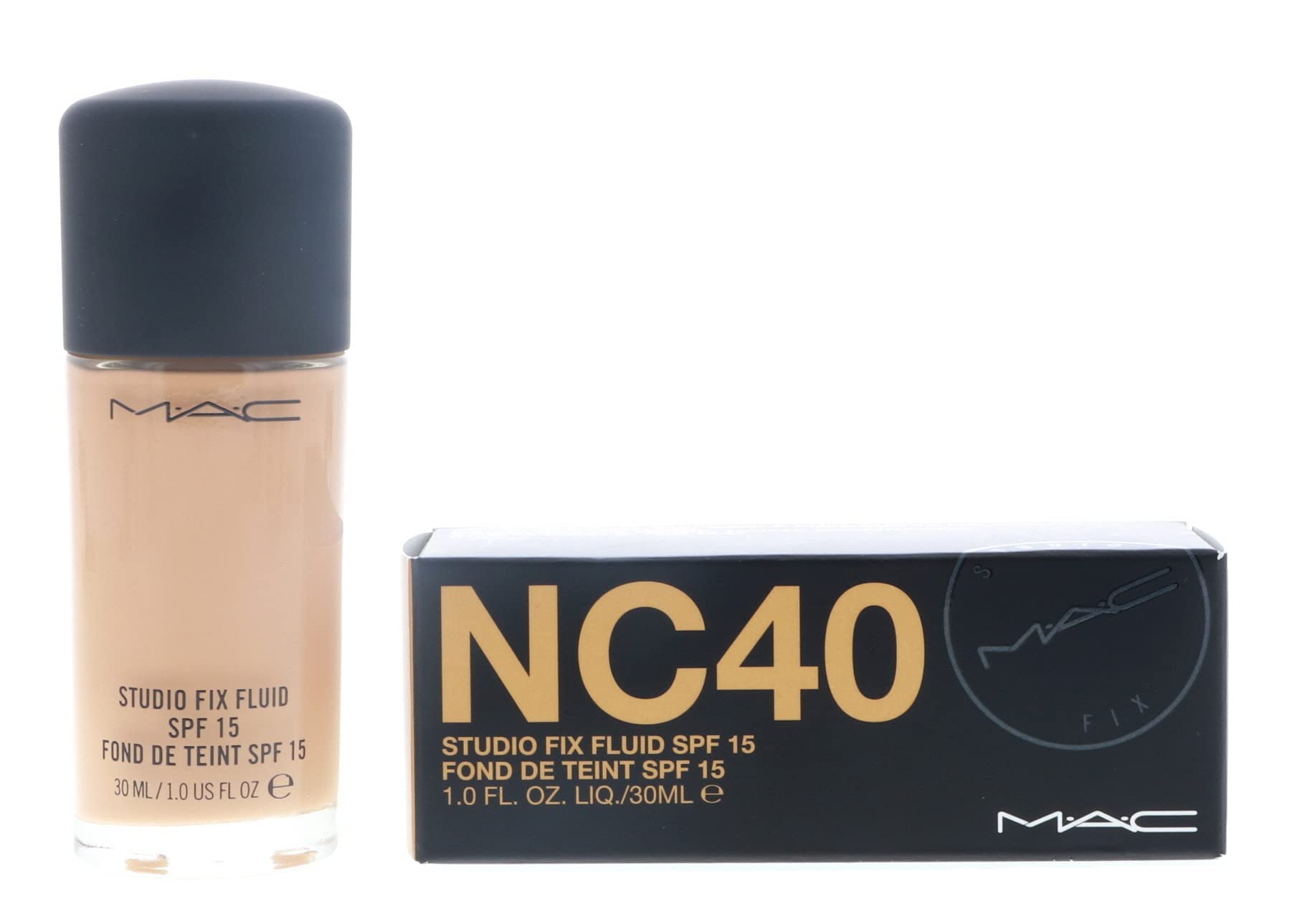 Mac Studio Fix Fluid Spf15 Nc40 30Ml/1Oz