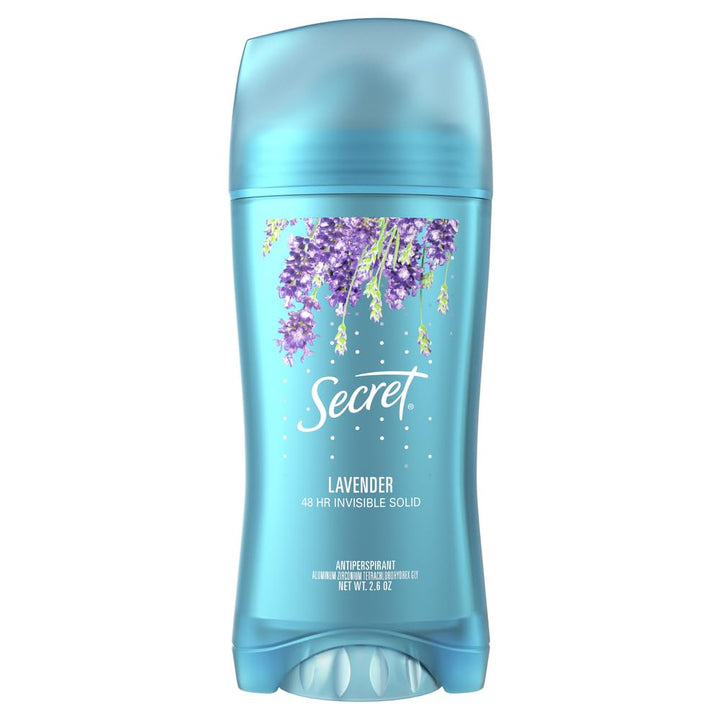 Secret Scent Expressions Invisible Solid Deodorant Ooh-La-La Lavender, 2.6 oz (Pack of 2)