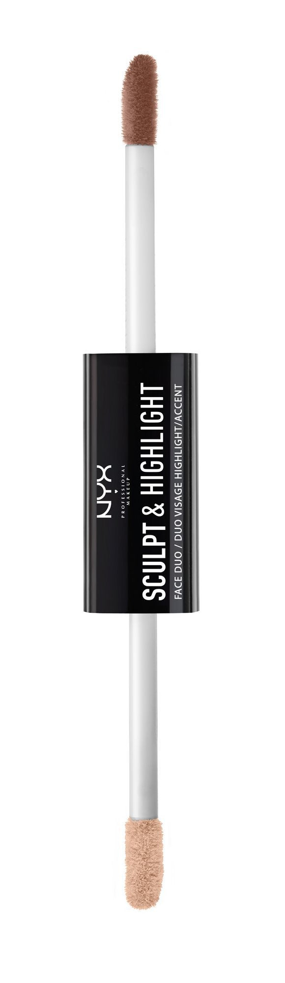 Nyx Professional Makeup Sculpt and Highlight face duo, Taupe, 28.72g