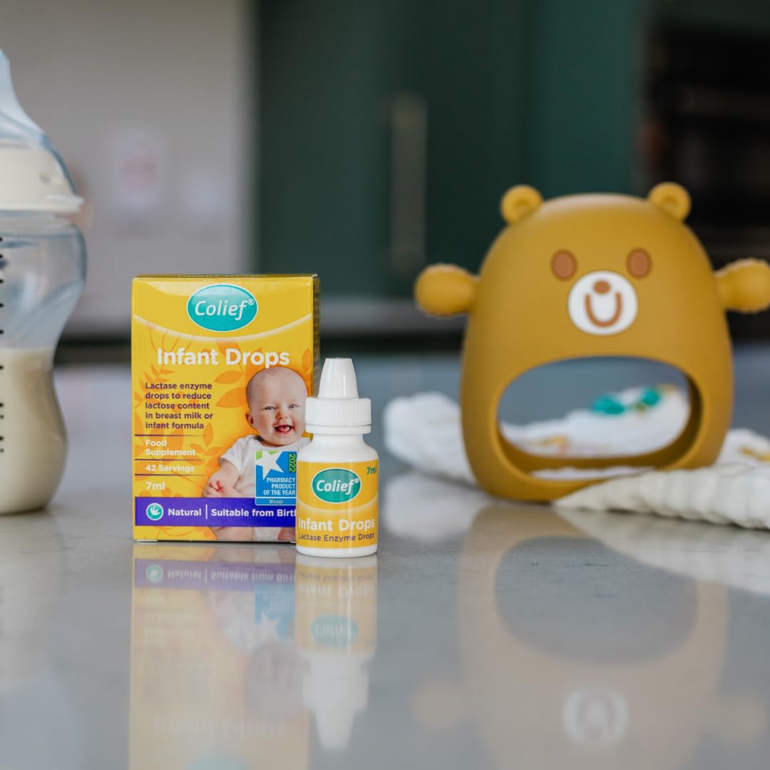 Colief Infant Digestive Aid | Gas Drops for Babies | Lactase Enzyme Drops for Infants | 1.50 Fl Oz (Pack of 3)