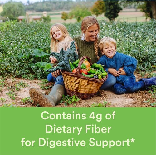 SmartyPants Kids Multivitamin Gummies and Fiber Supplement: Omega 3 Fish Oil (EPA/DHA), Vitamin D3, C, Vitamin B12, B6, Vitamin A, Zinc, Fiber Gummies, Three Fruit Flavors, 120 Count (30 Day Supply)