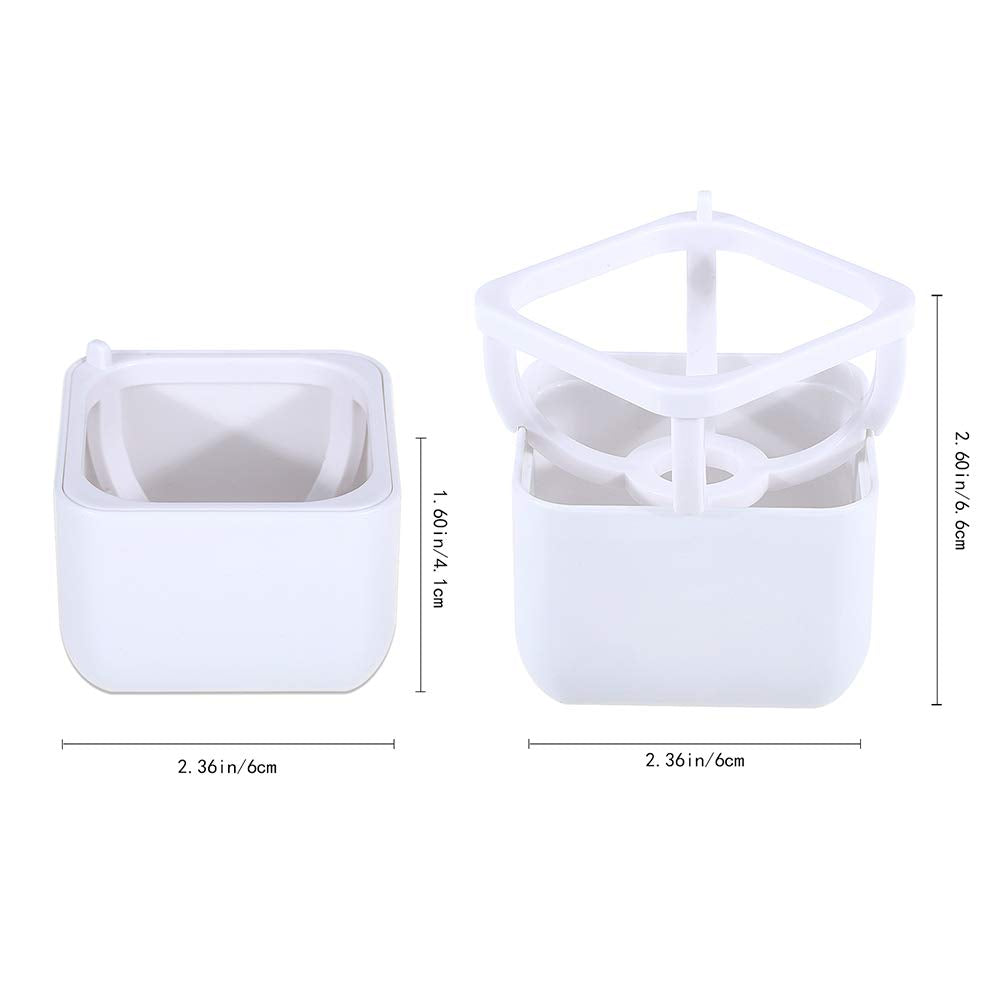 Makeup Sponge Blender Holder Travel Carrying Case Sponge Drying Rack Stand Holder Egg Powder Puff Drying Shelf Cute(NO SPONGE INCLUDED)