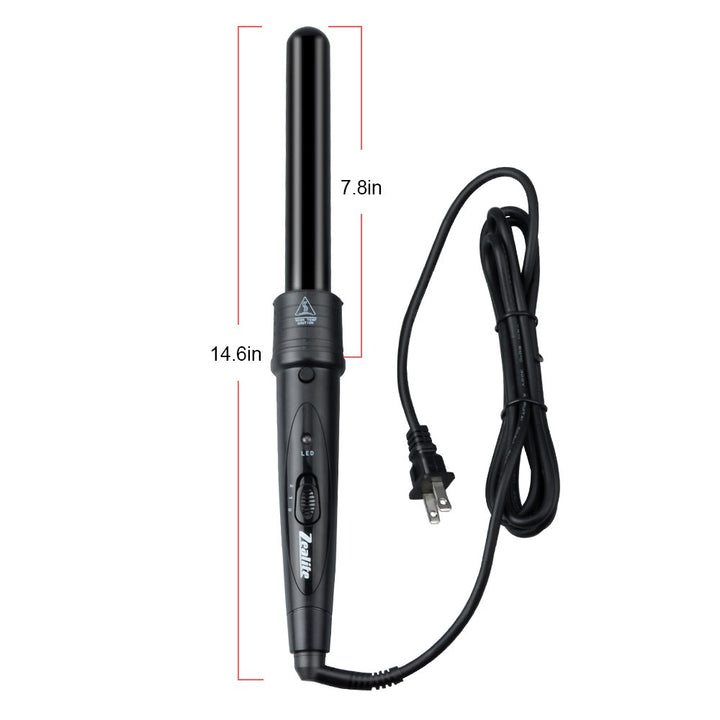 Curling Iron Set, Zealite 3 in 1 Hair Curling Wand Hair Styling Tools Kit for Hair Curler Wand Sizes 09-18/18-25/25 mm Ceramic Barrels + Heat Resistant Glove