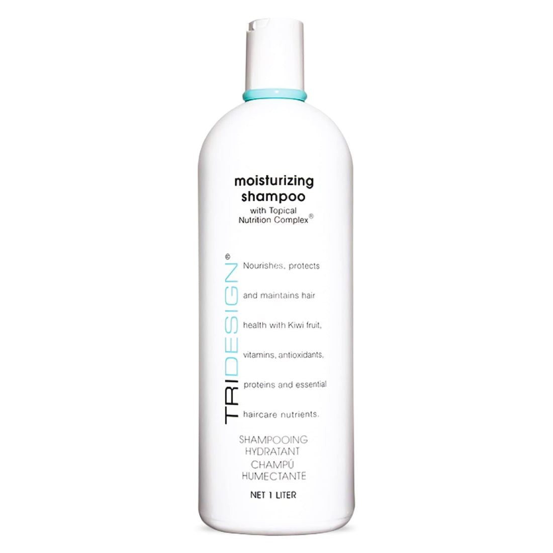 TRI Hair Care Moisturizing Shampoo - Revitalizing Hair Shampoo with Topical Nutrition Complex for Men and Women, Home or Salon Shampoo, 34 Oz Hair Products to Hydrate & Nourish Hair