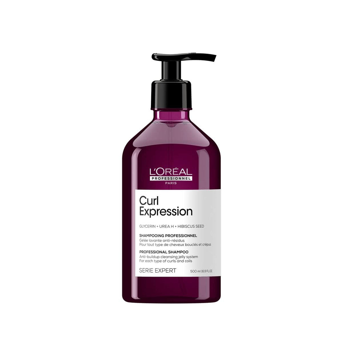 L'Oreal Professionnel Curl Expression Anti Buildup Shampoo - Gently Cleanses & Eliminates Buildup For Curly and Coily Hair Types, Sulfate, Paraben & Silicone Free