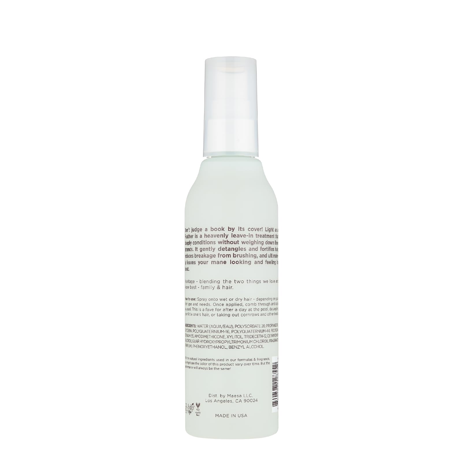 Hairitage Leave-in Conditioner Spray - Leave-In Hair Treatment - Detangles + Fortifies - Reduces Breakage + Deep Conditions, 6 fl oz