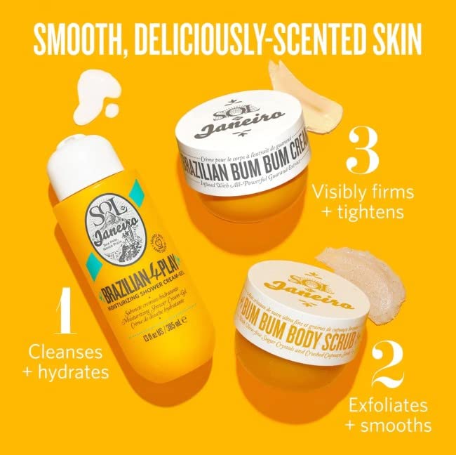 Sol de Janeiro Brazilian Play Moisturizing Shower Cream Gel Body Wash 385mL/13.0 fl oz.