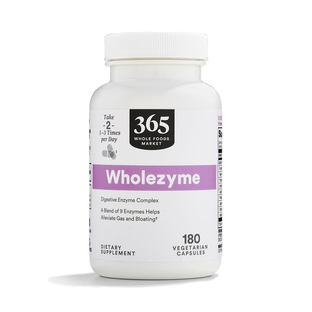 Whole Foods Market, Wholezyme, 180 Count