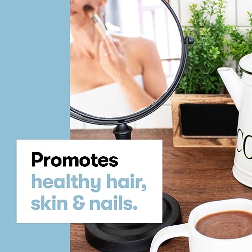 Perfect Keto Collagen Peptides with MCT Oil, Type 1 & 2, Vanilla, 11.07 oz