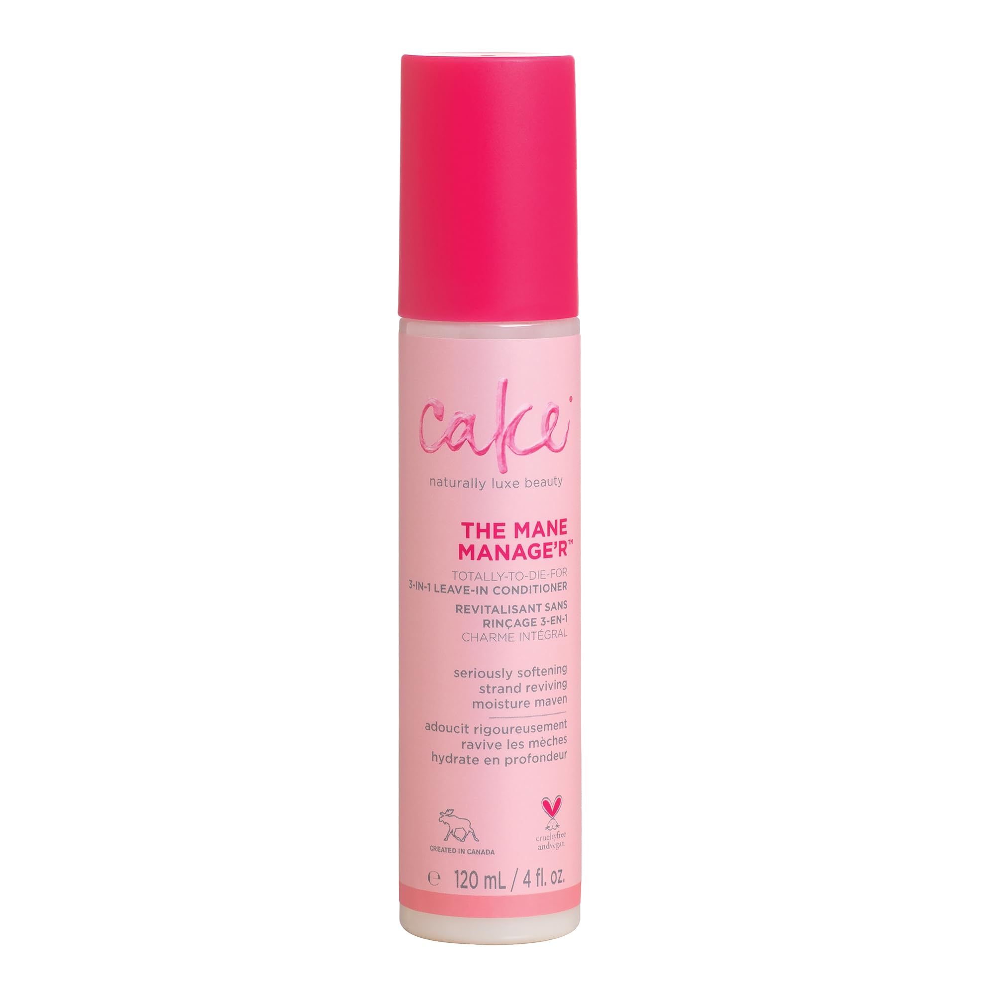 Cake Beauty Mane Manager 3-in-1 Leave In Conditioner, 4 Ounces
