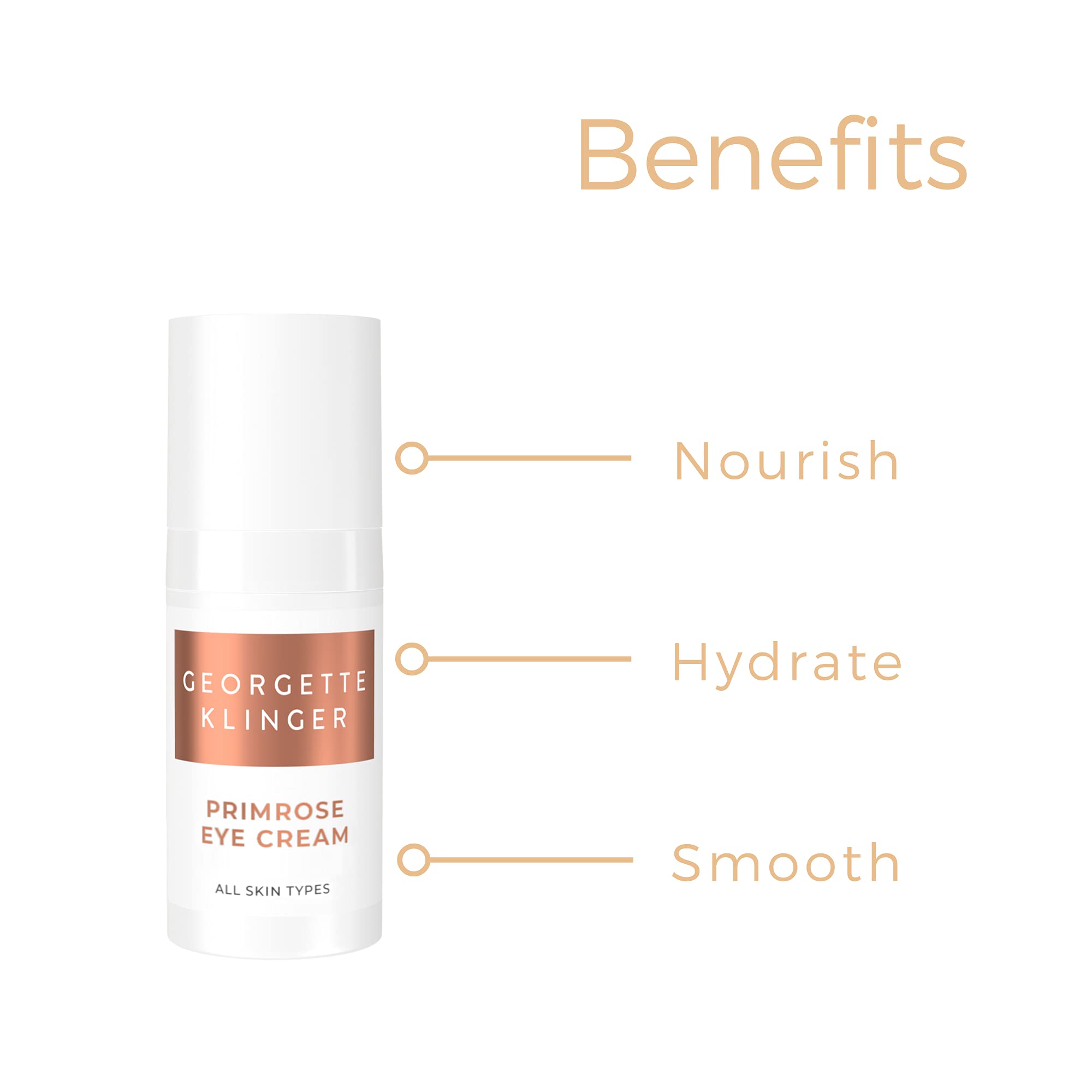 Georgette Klinger Primrose Eye Cream - All-In-One Anti-Aging Eye Treatment