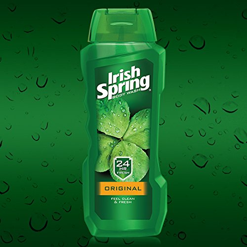 Irish Spring Body Wash, Original, 18 Fl Oz (Pack of 6)