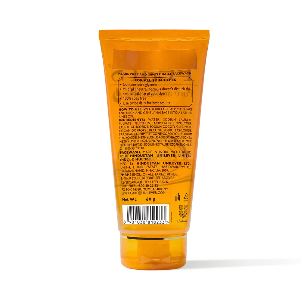 Pears Pure & Gentle Face Wash 60gm