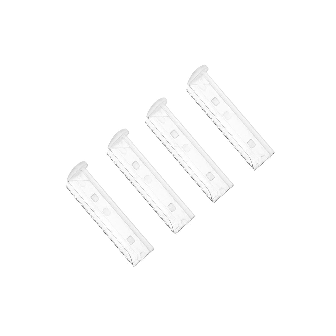 Tweezerman Facial Razor Replacement Blades, 4 Count (Pack of 1)