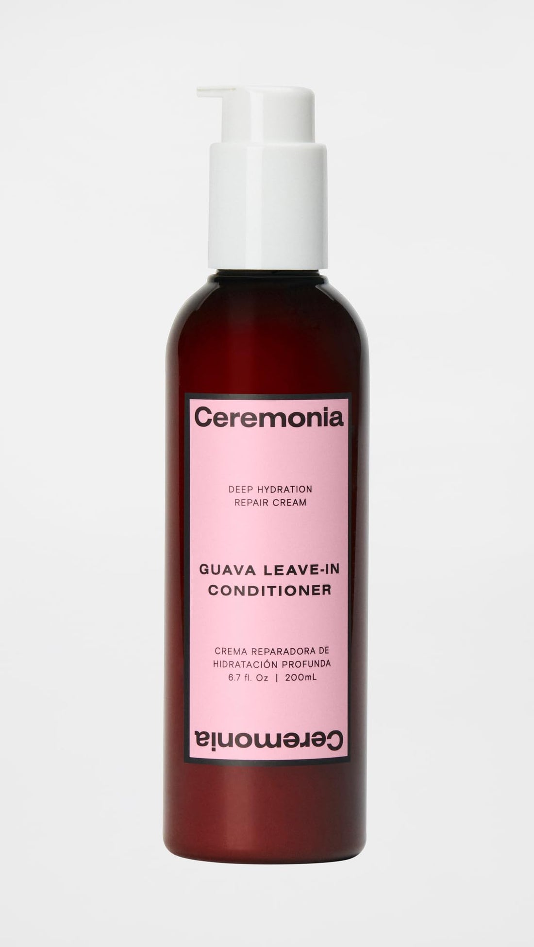 Ceremonia Guava Leave-In Conditioner, 6.70 Fl Oz (Pack of 1)