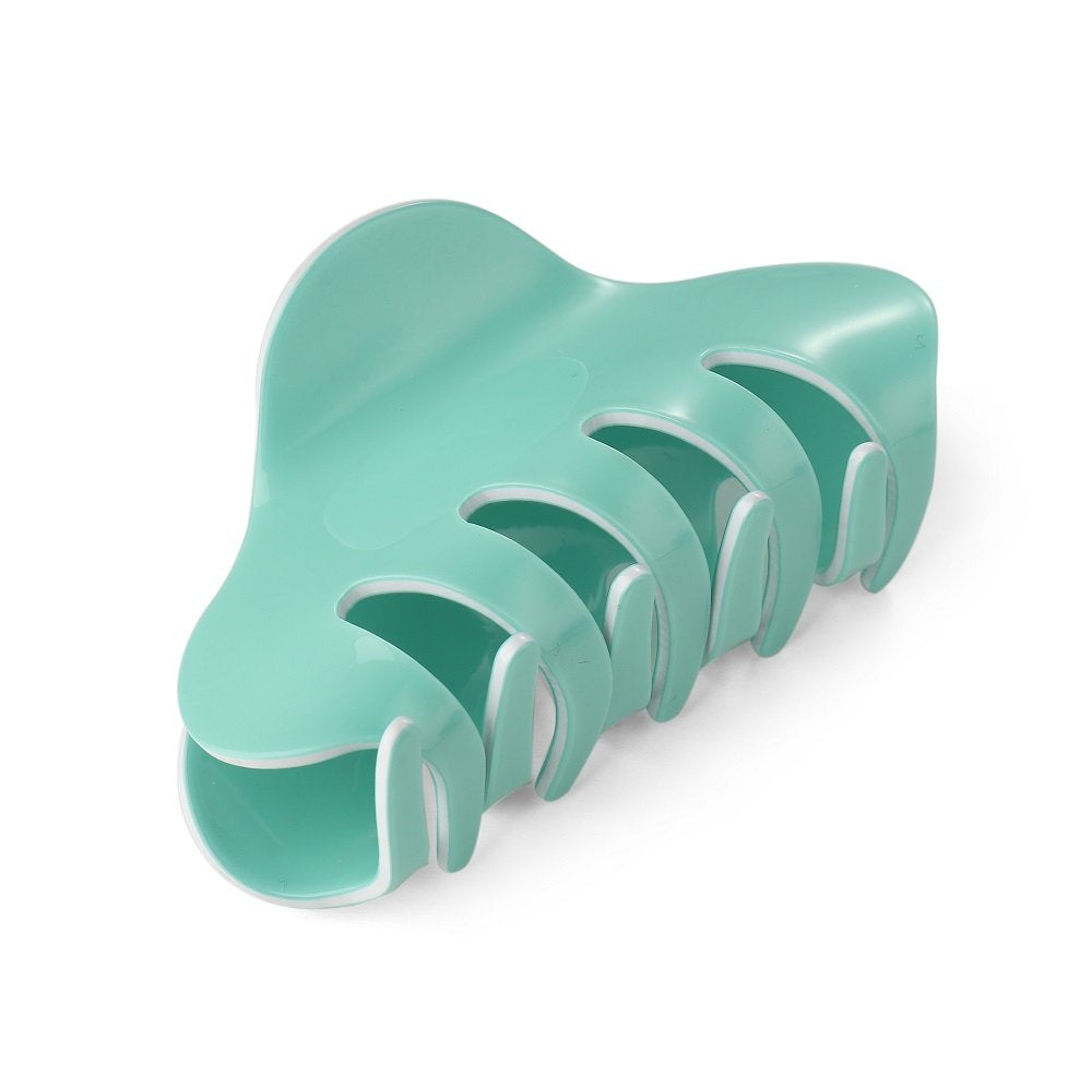 Green: Liasun 3.3 Jelly Color Hair Claw Clip-Acrylic Strong Holding Power Hair Clips Hairgrip For Women And Girls Hair Barrettes For Medium Or Long Hair (Green)