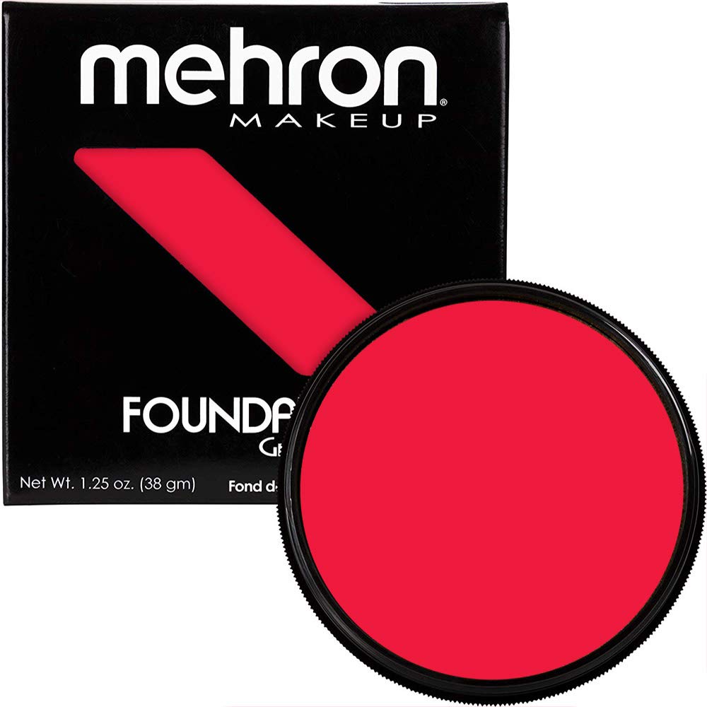 Mehron Makeup Foundation Greasepaint (Really Bright Red)