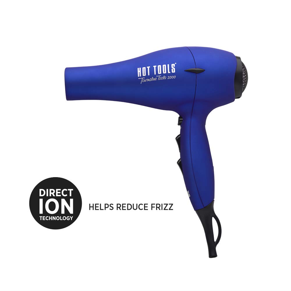 Hot Tools Blue/Black Tourmaline 2000 Turbo Ionic Dryer