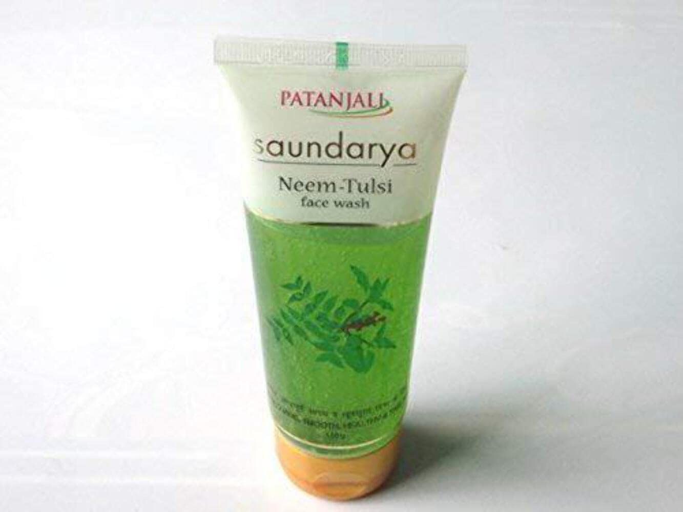 Patanjali Saundarya Neem-Tulsi Face Wash 100g