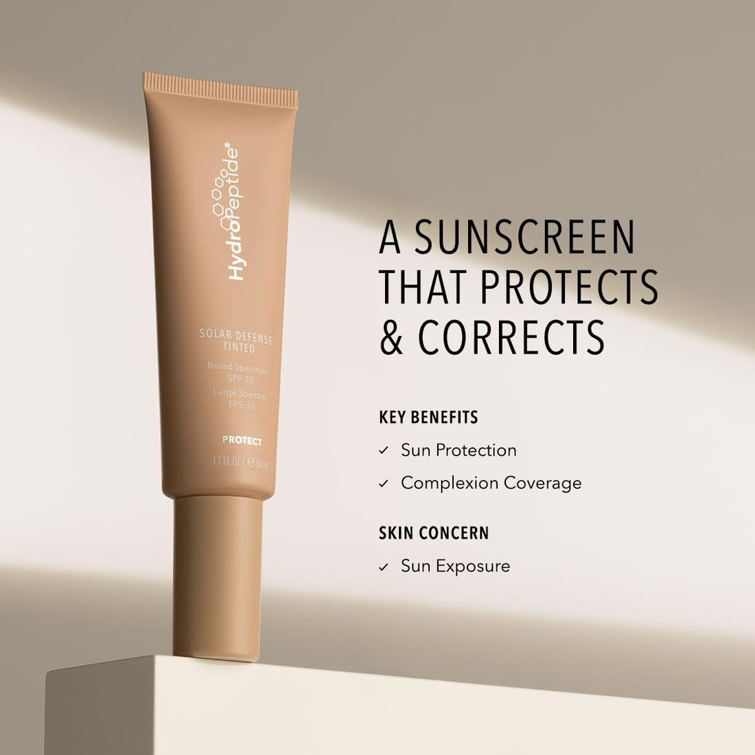 HydroPeptide Solar Defense Tinted, 1.7 fl. oz.