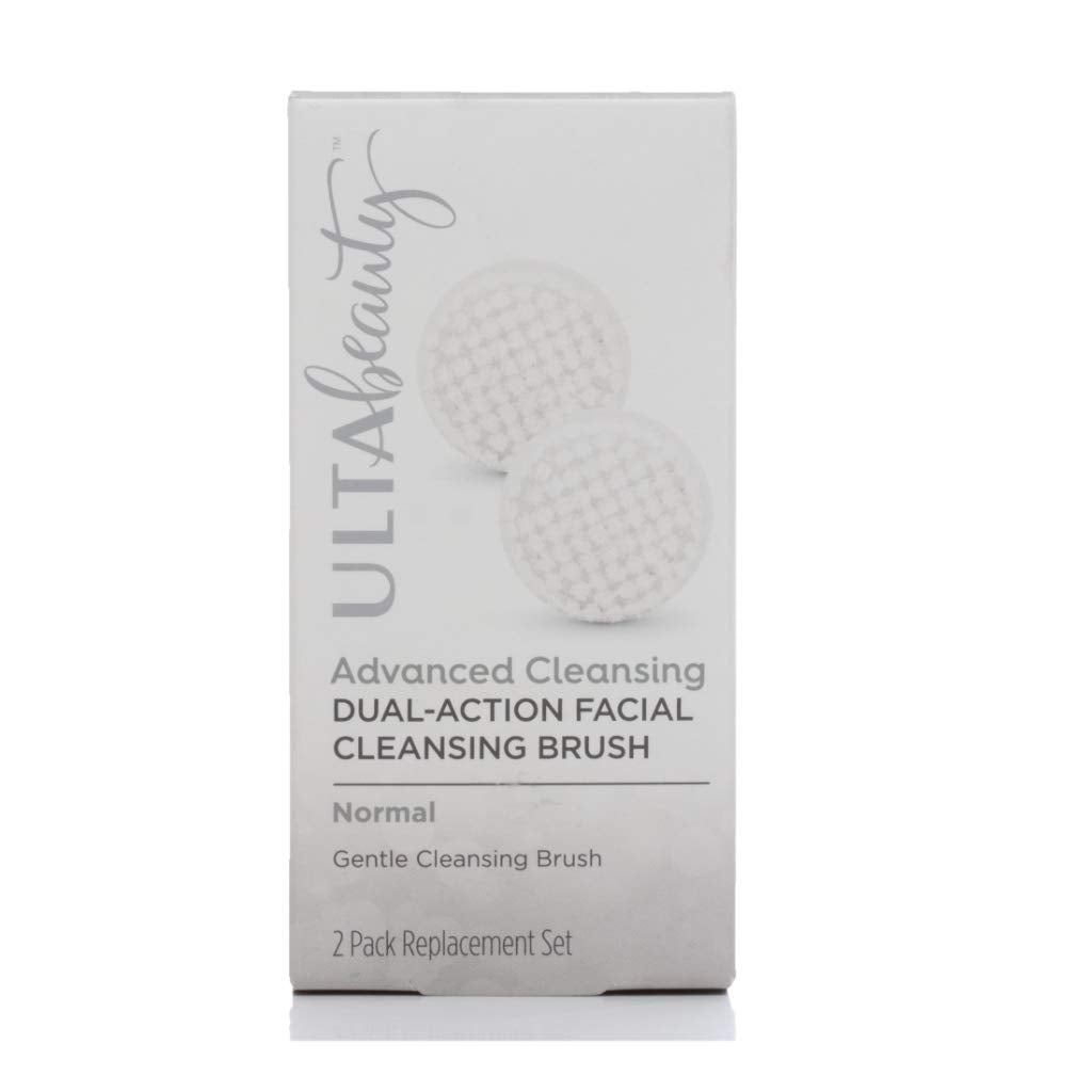 ULTA Beauty Advanced Cleansing Dual-Action Facial Cleansing System and One Set Replacement Brushes