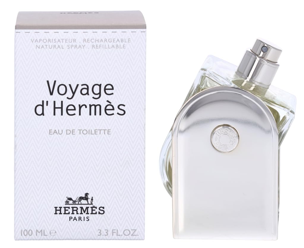 Voyage D'Hermes by Hermes Eau-de-toilette Refillable Spray for Unisex 3.30-Ounce