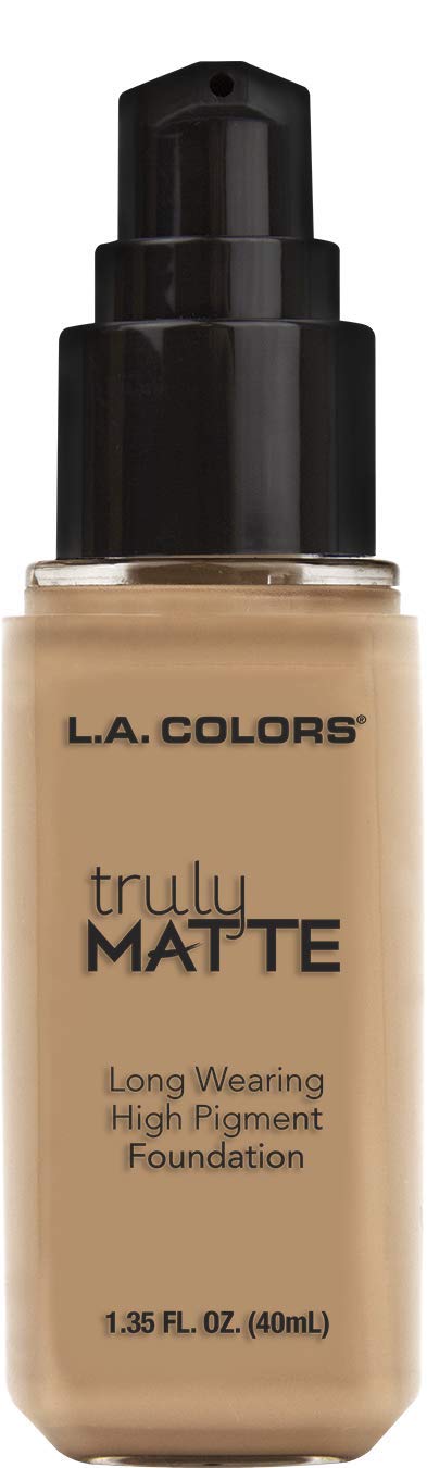 LA Colors Truly Matte Liquid Foundation, Soft Beige, 40ml