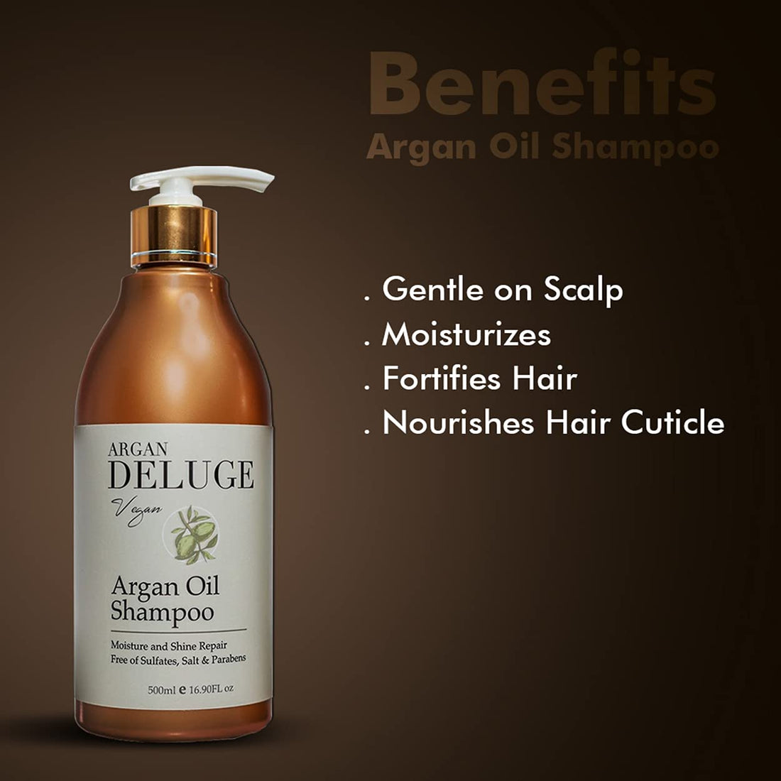 DELUGE Argan Oil Shampoo and Conditioner