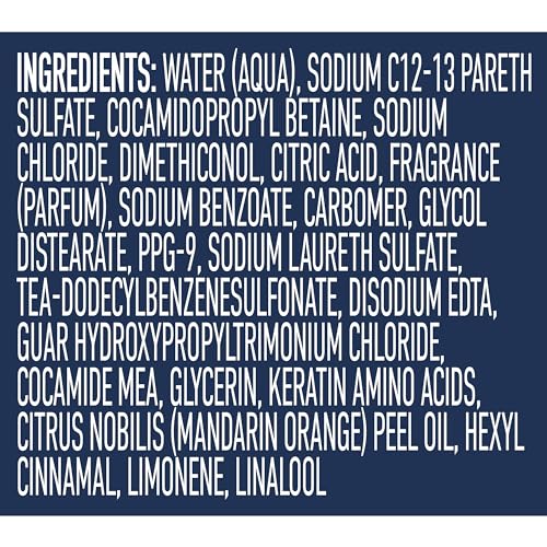 Suave Men Body Wash 3-in-1 Citrus Rush – Travel-Size Shampoo, Conditioner & Body Soap All-in-One Formula with Keratin for Healthy Hair & Skin, 3 Oz Ea (Pack of 3)