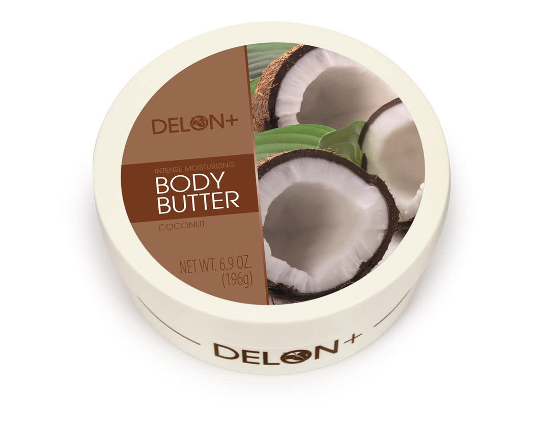 Delon Coconut Body Butter, Coconut, 6.8 Ounce