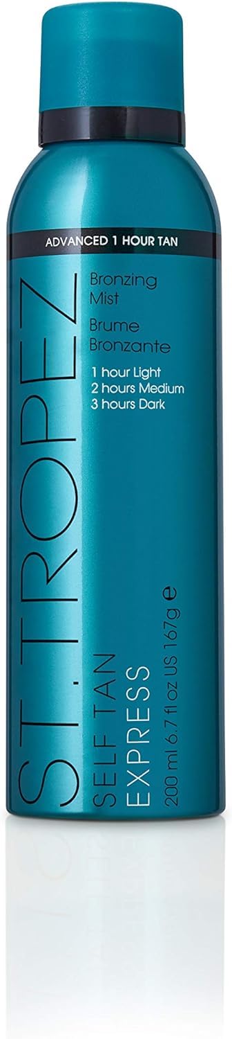 St. Tropez Self Tan Express Bronzing Mist for Unisex, 6.7 Ounce