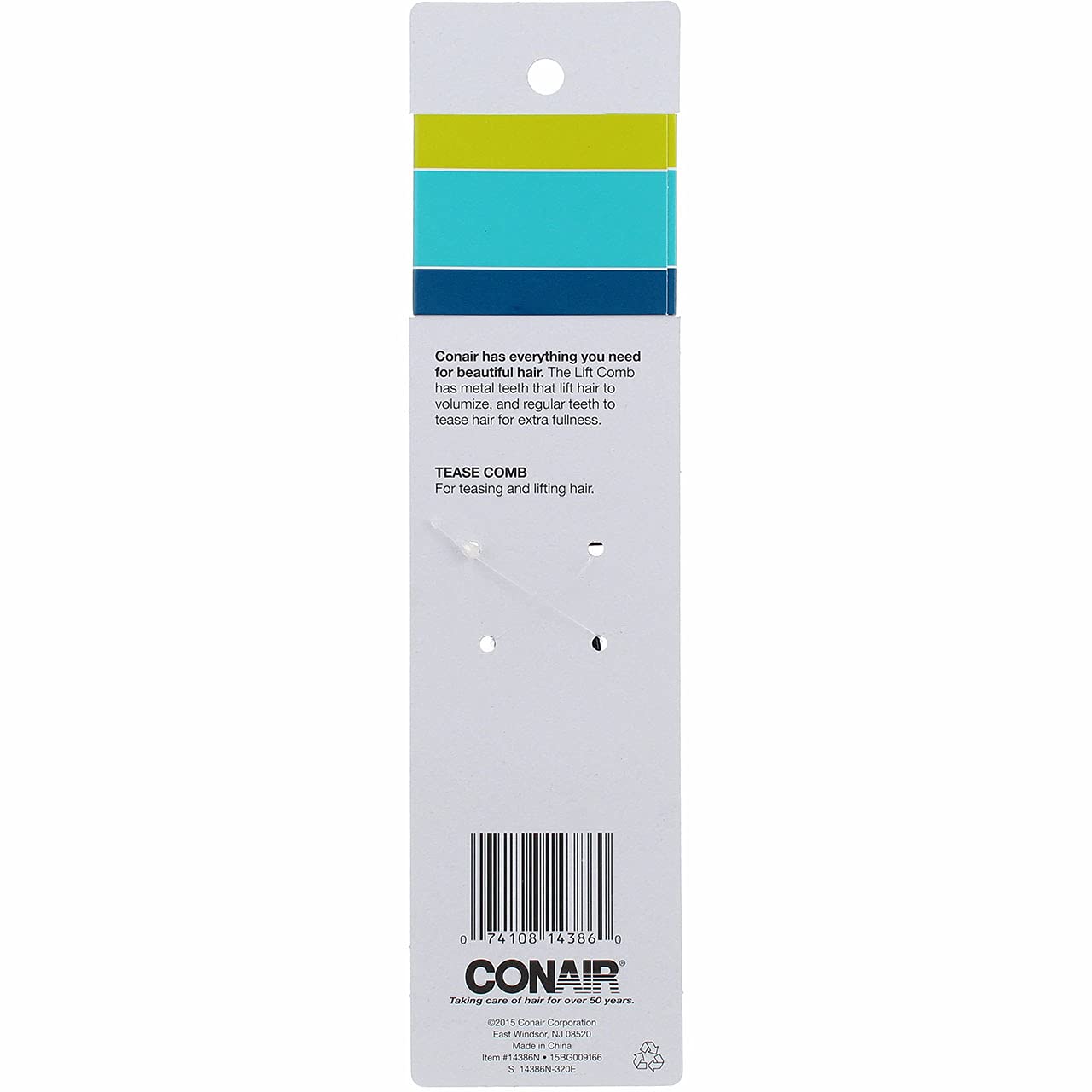 Conair Lift Comb - 1 Pack