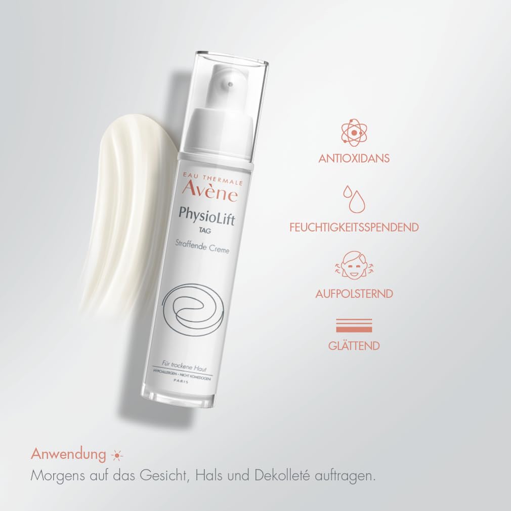 Eau Thermale Avène Physiolift Day Smoothing Cream, 1.01 fl. oz.