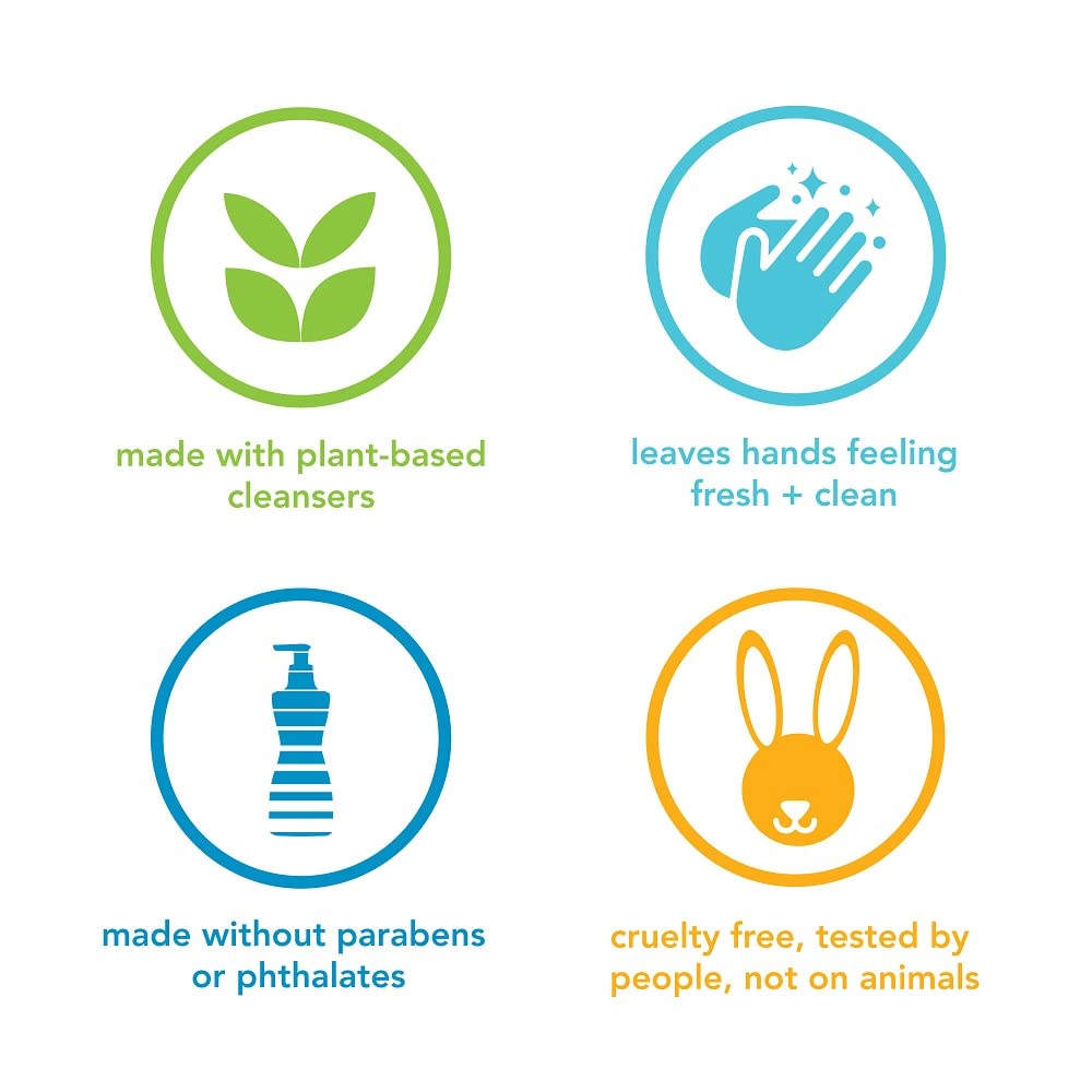 Foaming Hand Wash, Pink Grapefruit, 10 oz