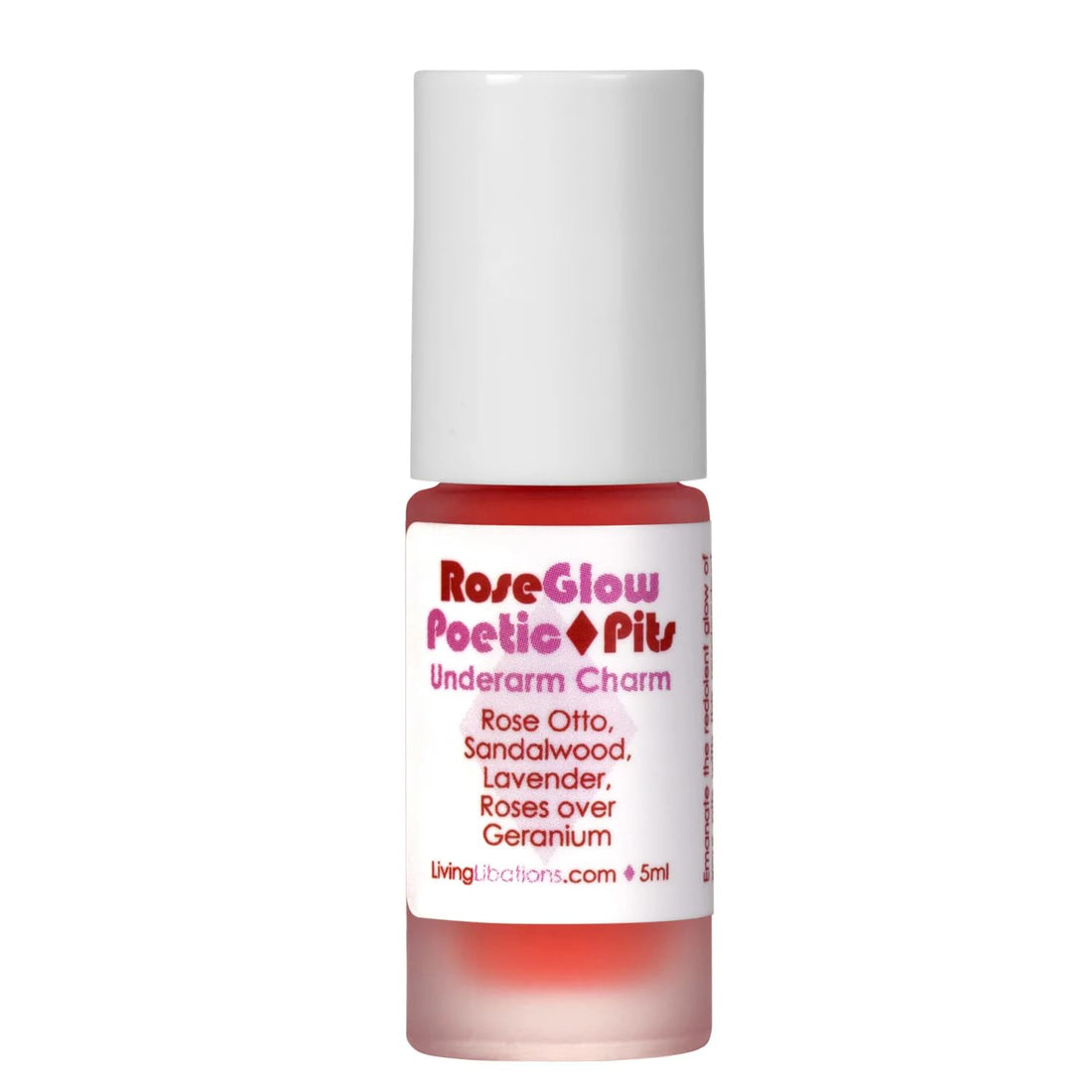 Living Libations - Organic / Wildcrafted Poetic Pits Deodorant (Rose)