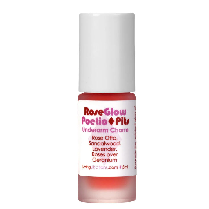 Living Libations - Organic / Wildcrafted Poetic Pits Deodorant (Rose)