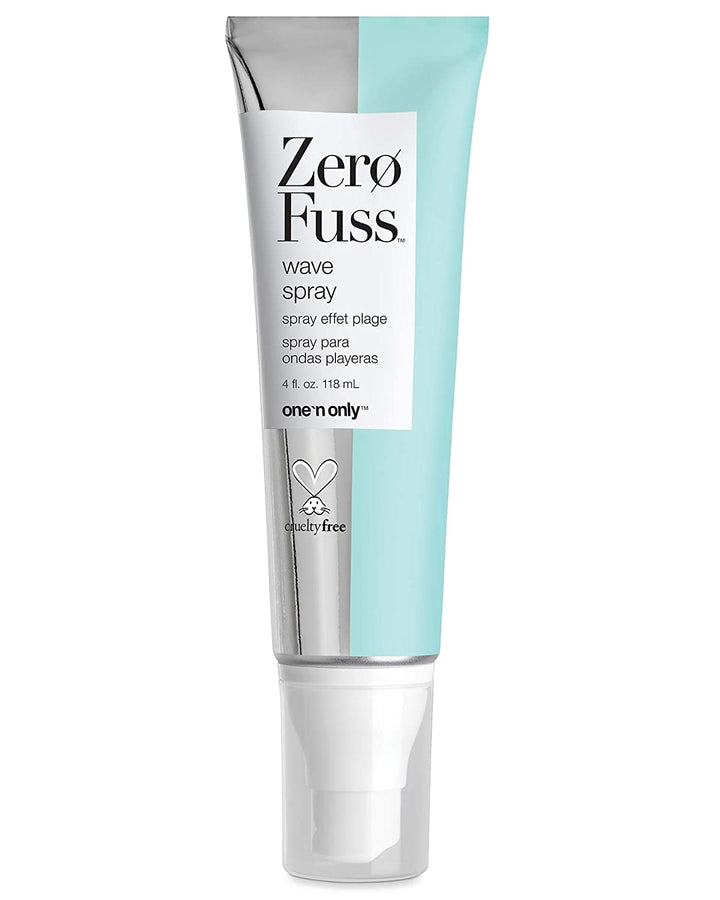 one 'n only Zero Fuss Wave Spray, Lightweight, Creates Separation and Texture with No Sticky Feel, Matte Finish, Non-Drying Designed to Create Volume, 4 Fl. Oz