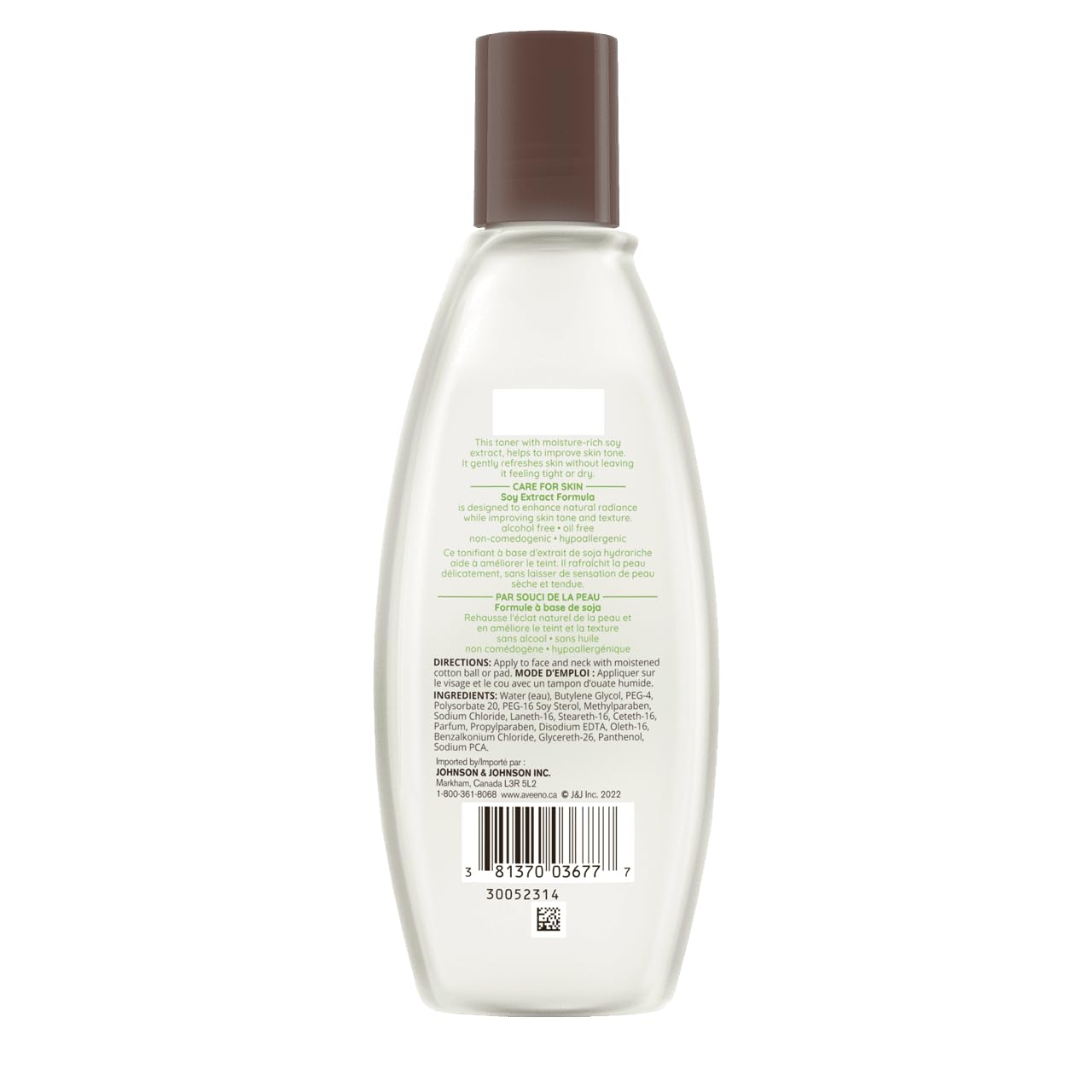 Aveeno Skin Clarifying Toner with Soy Extract, Alcohol-Free - 6.7 fl oz