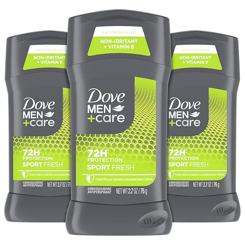 Dove Men+Care Antiperspirant 3 Pack Sportcare Fresh Deodorant for Men 2.7 oz