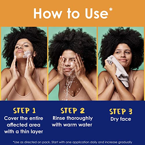 Clearasil Stubborn Acne Control 5in1 Exfoliating Wash, Maximum Strenght with 2% Salicylic Acid Acne Treatment Medicine, Daily Acne Facial Cleanser 6.78 fl oz