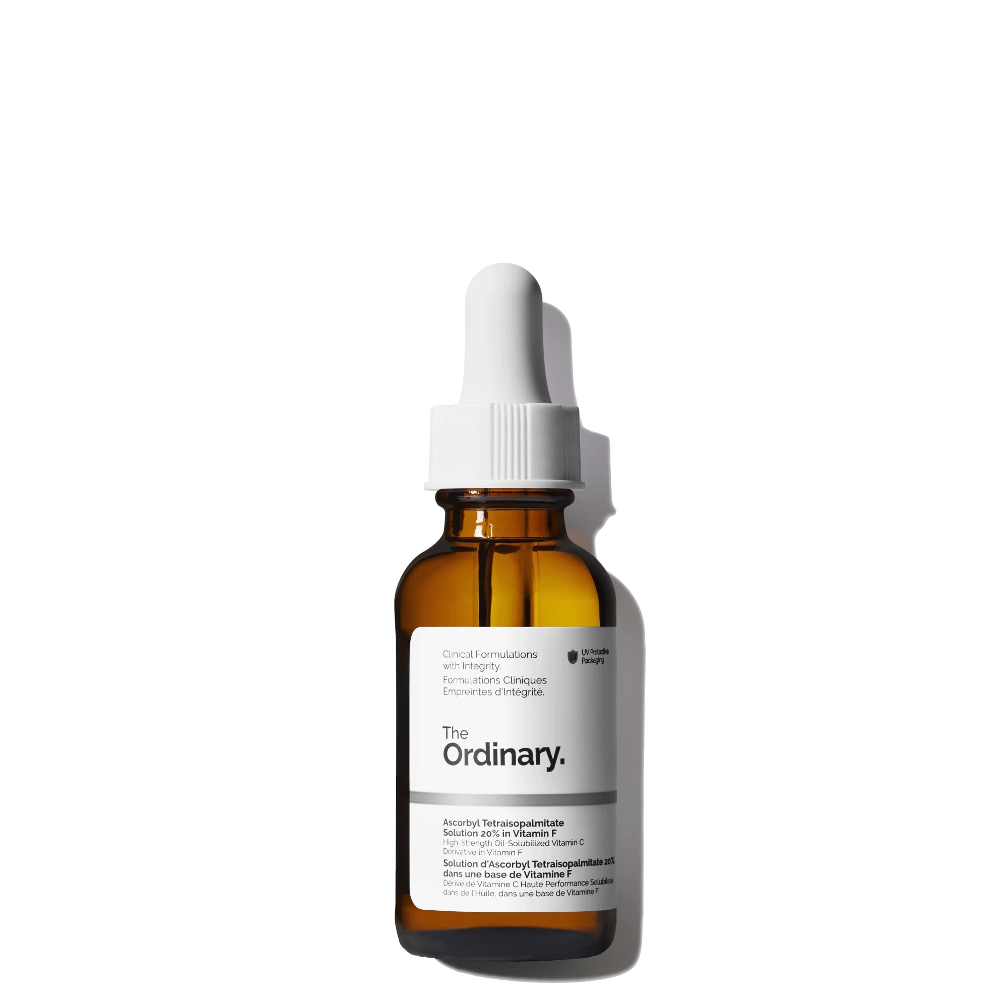 The Ordinary Ascorbyl Tetraisopalmitate Solution 20% in Vitamin F, Hydrating Vitamin C Oil for Even Skin Tone, 1 Fl Oz