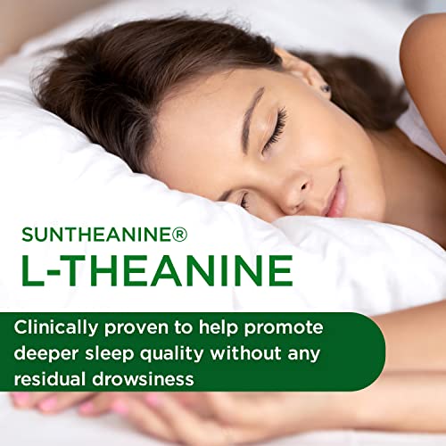 Emerald Labs Sleep Health - Sleep Support Supplement with Suntheanine L-Theanine, Melatonin, European Lemon Balm & Passionflower - Gluten Free, Vegan - 60 Vegetable Capsules (Up to 30-Day Supply)