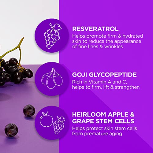 Andalou Naturals Resveratrol Q10 Night Repair Cream, For Dry Skin, Fine Lines & Wrinkles, For Softer, Smoother, Younger Looking Skin, 1.7 Ounce