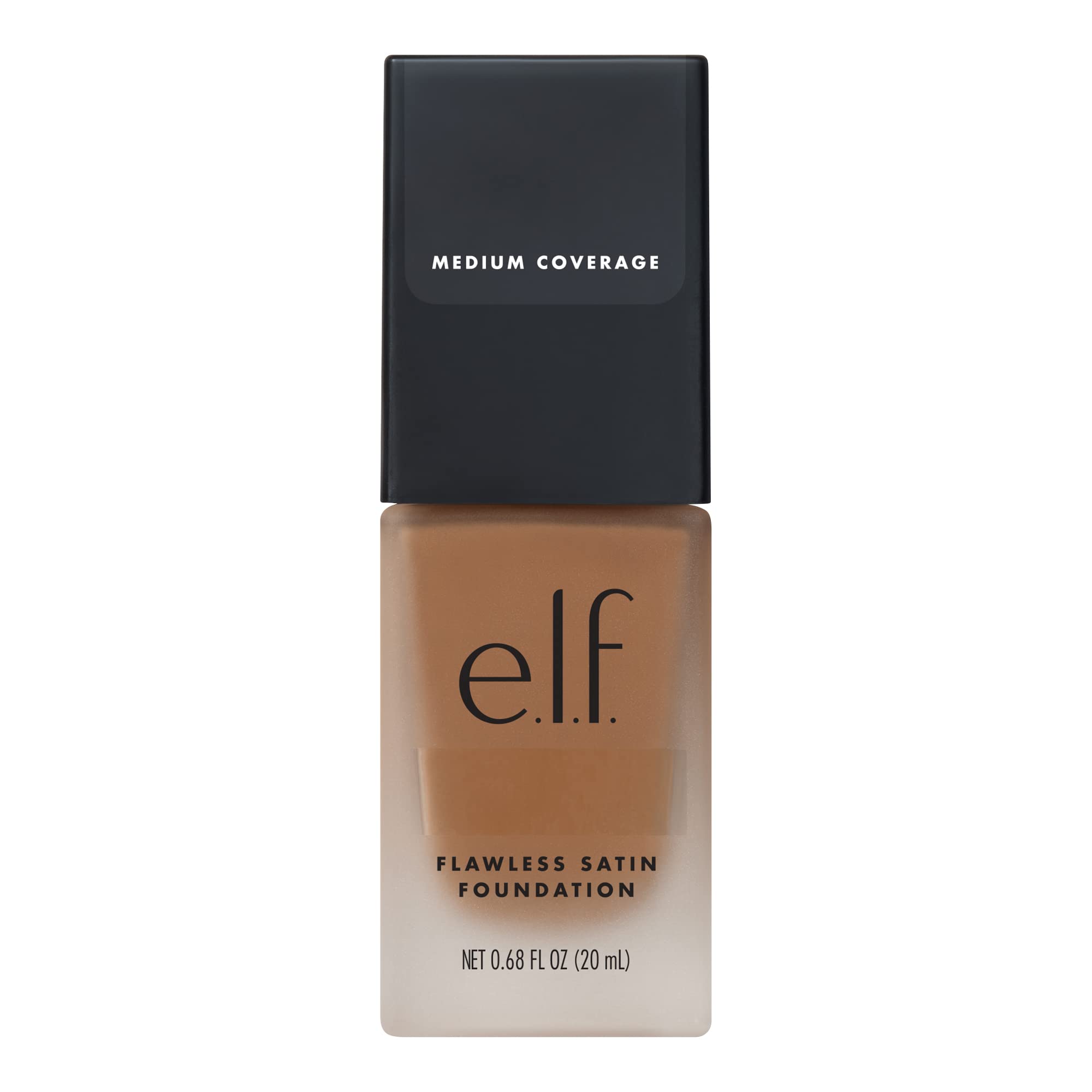 e.l.f. Flawless Finish Foundation, Lightweight, Oil-free formula, Full Coverage , Blends Naturally, Restores Uneven Skin Textures and Tones, Tan, Semi-Matte, SPF 15, All-Day Wear, 0.68 Fl Oz