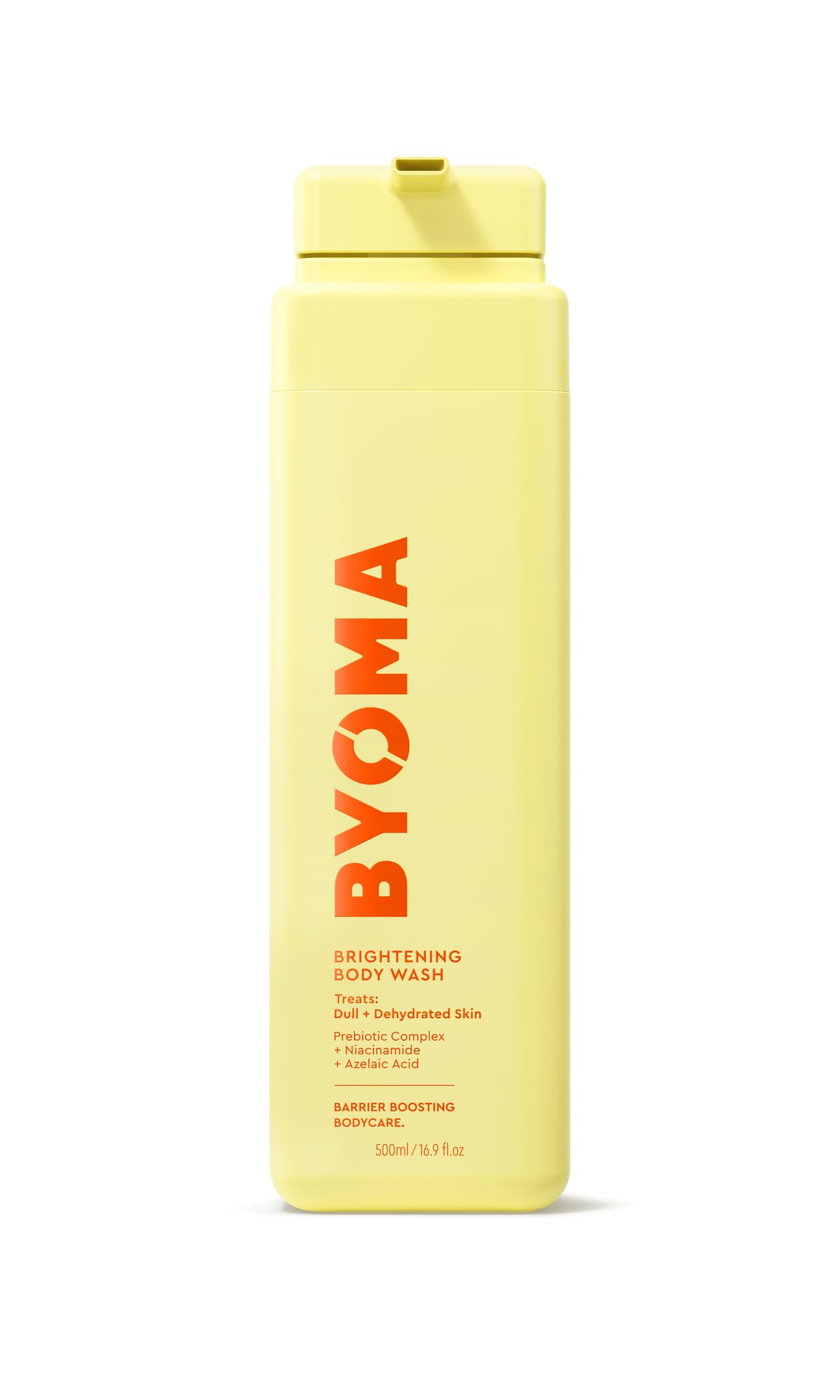 BYOMA Brightening Body Wash – Creamy Formula with Niacinamide & Azelaic Acid for Dull, Dehydrated Skin – Brightens & Evens Tone – Skin Barrier Repair – 16.9 Fl. Oz