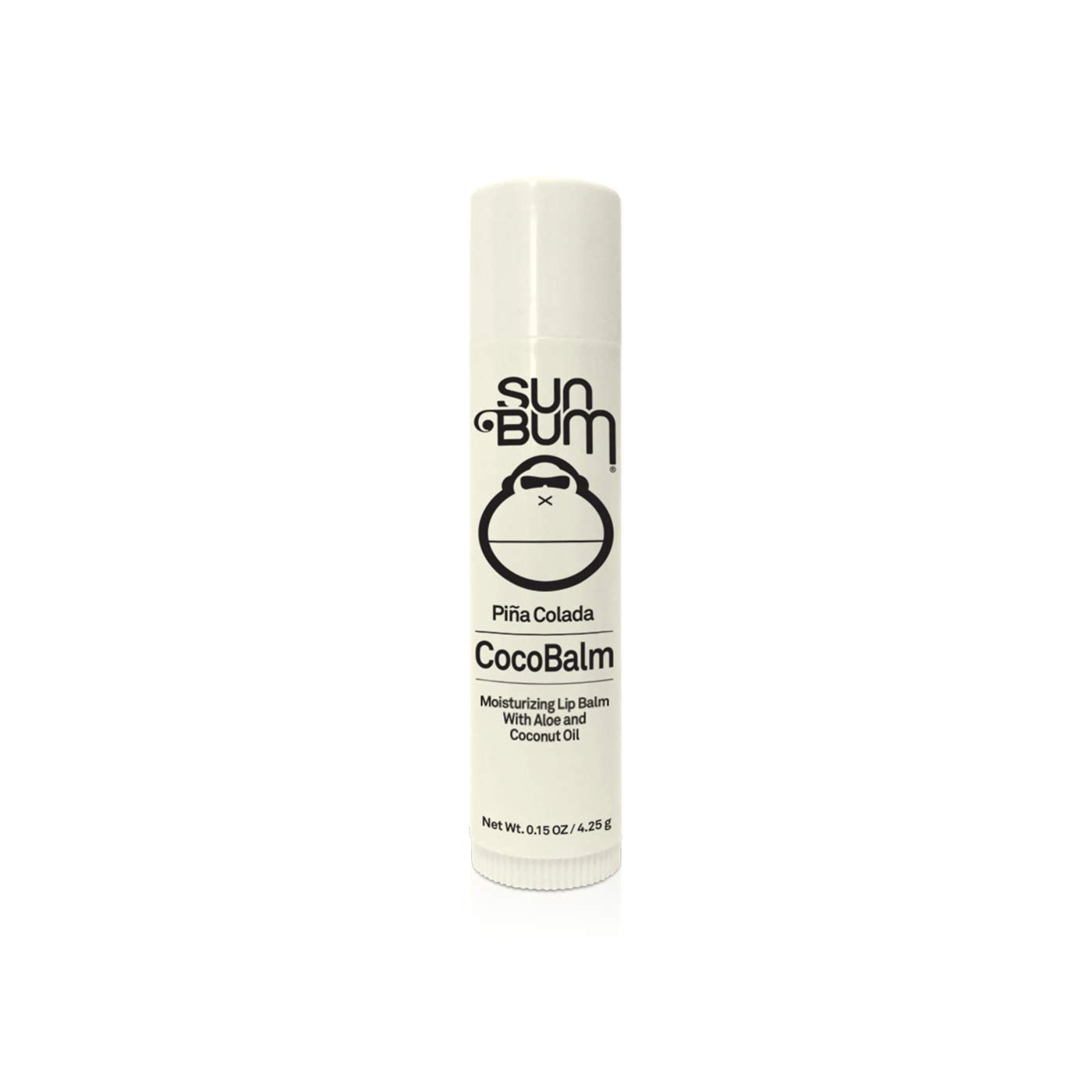 Sun Bum CocoBalm | Vegan and Cruelty Free Moisturizing Lip Balm with Aloe and Coconut Oil | Pina Colada, Ocean Mint, Groove Cherry (.15 oz) | Pack of 6 (2 of Each Flavor)
