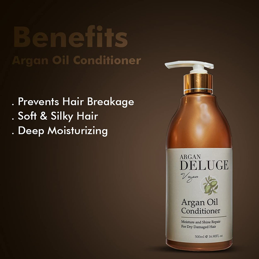 DELUGE Argan Oil Shampoo and Conditioner