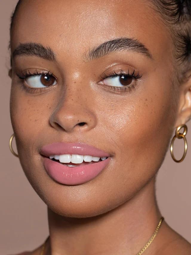 ILIA - Natural Balmy Gloss Tinted Lip Oil | Non-Toxic, Cruelty-Free, Clean Beauty (Petals | Tropical Pink)